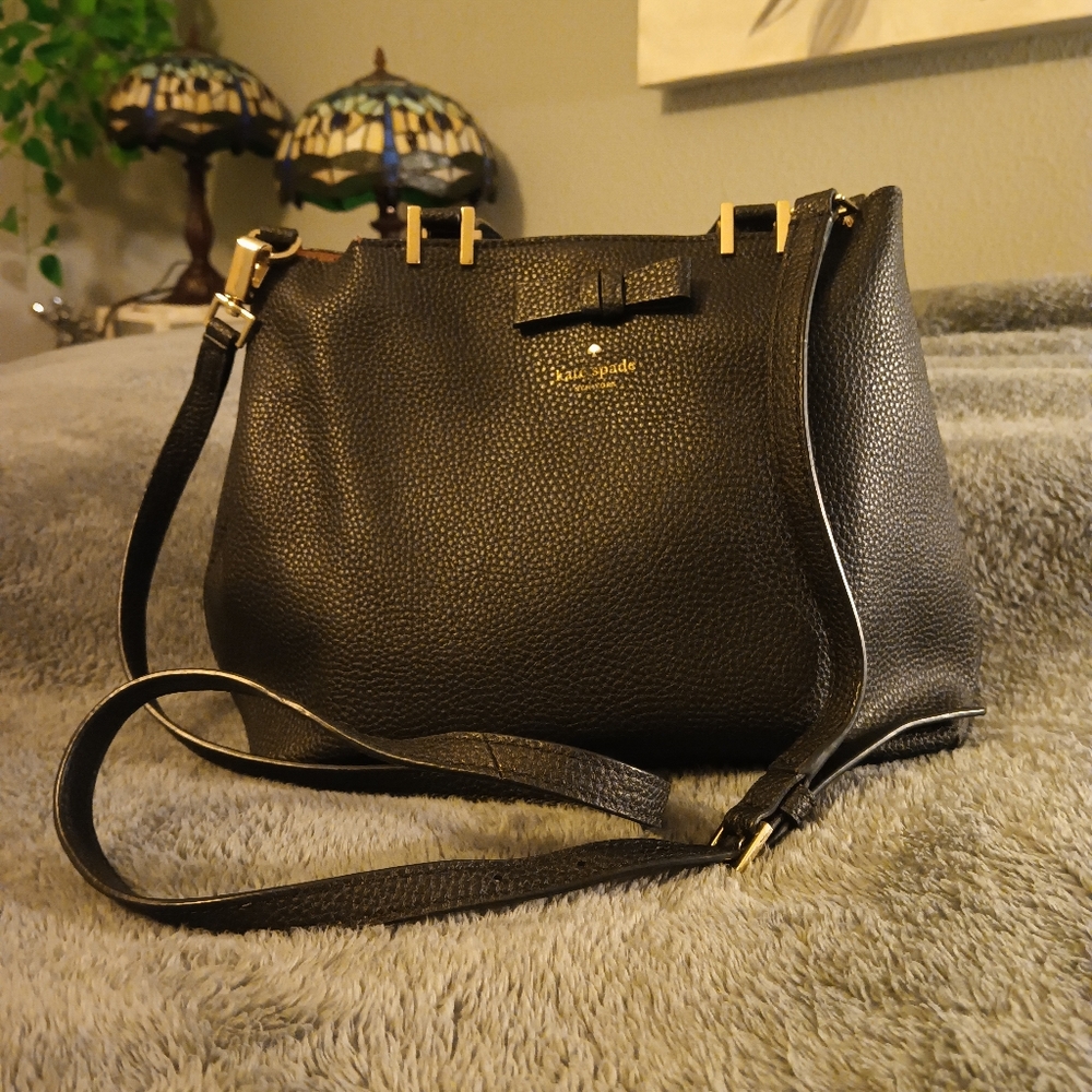 Kate Spade Black Leather Bag